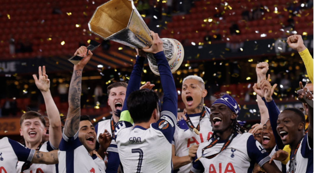 Heung Min Son Holds European Glory